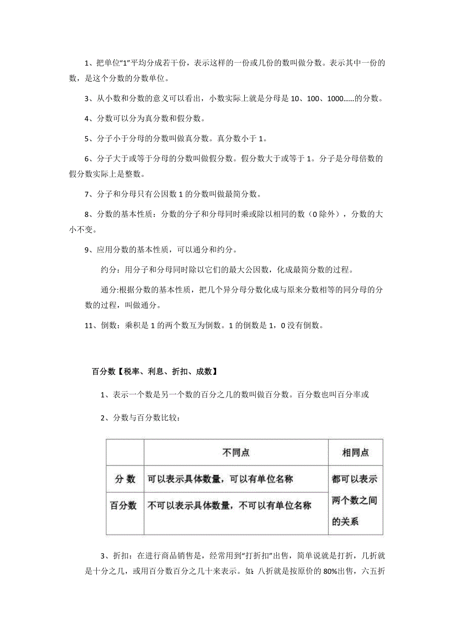 苏教版小升初数学知识点汇总_第3页