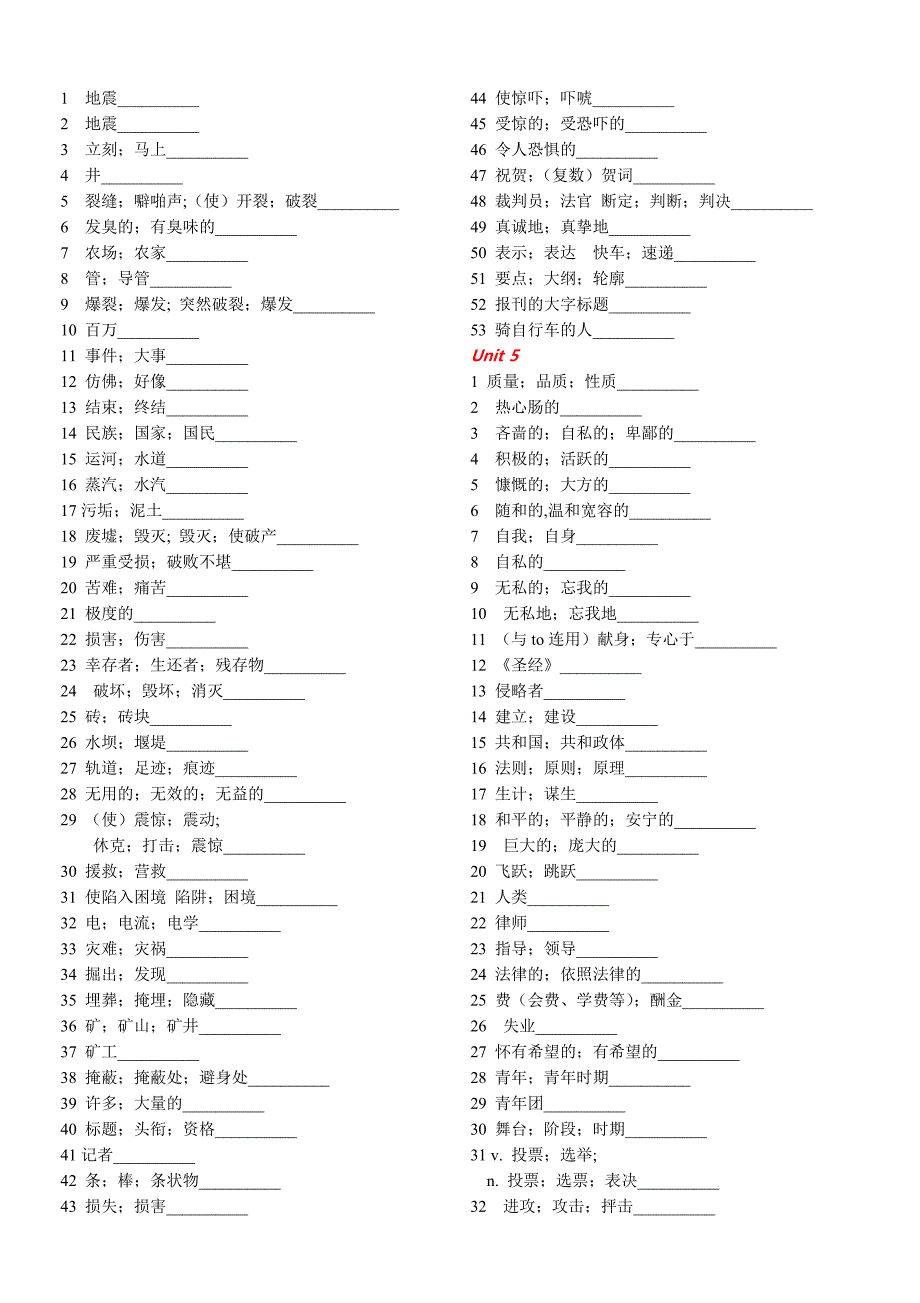 必修1（汉译英）.doc_第3页