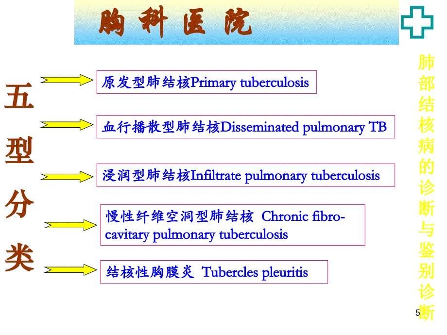 肺结核病的诊断与鉴别诊断ppt课件_第5页