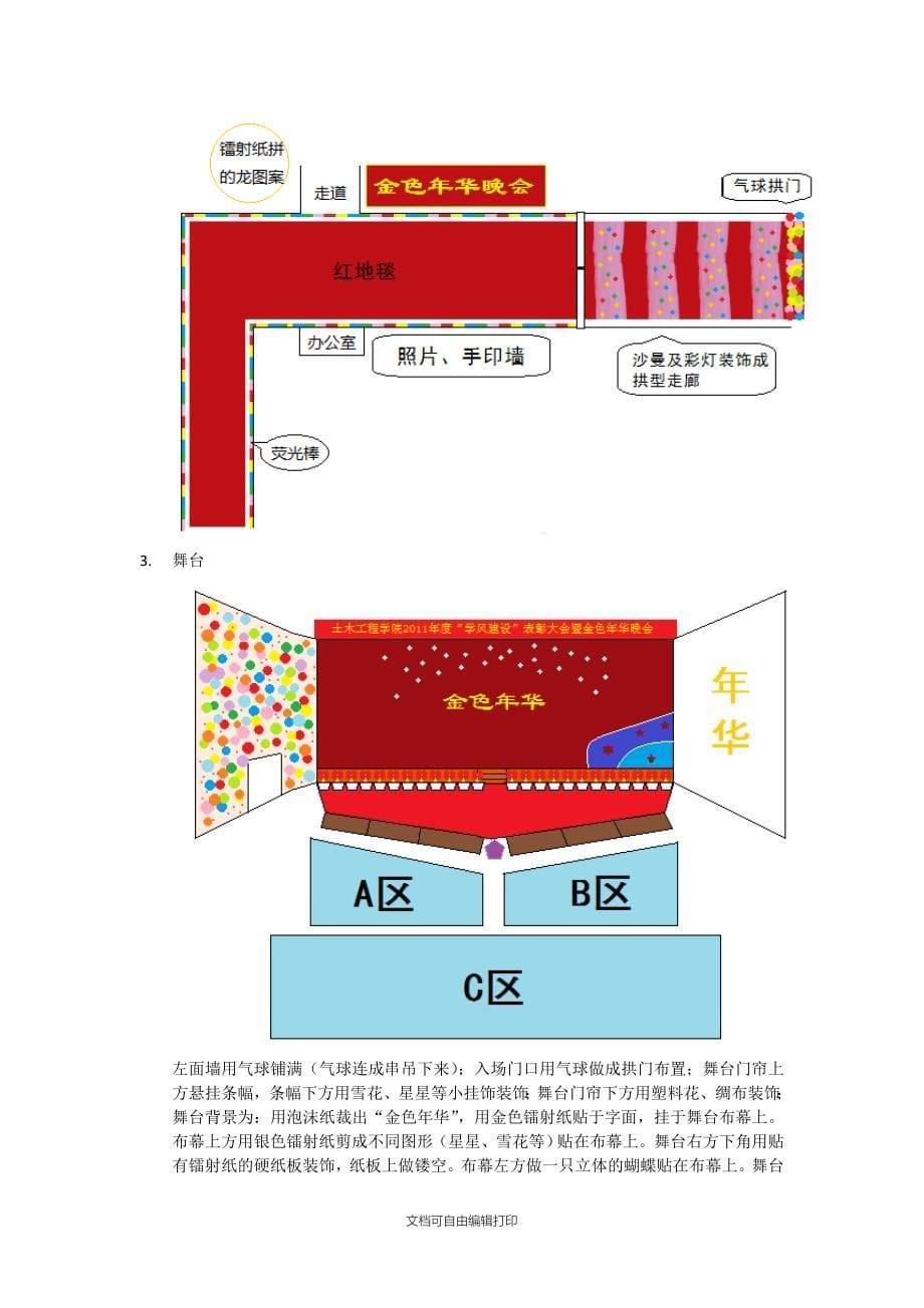 金色年华晚会策划书_第5页