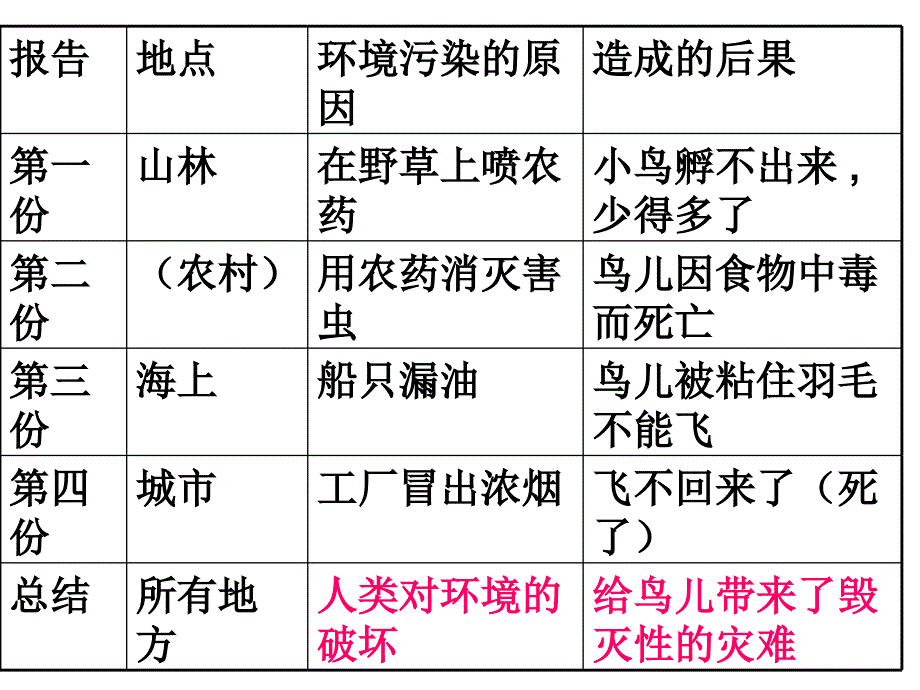 鸟儿的侦察报告_第1页