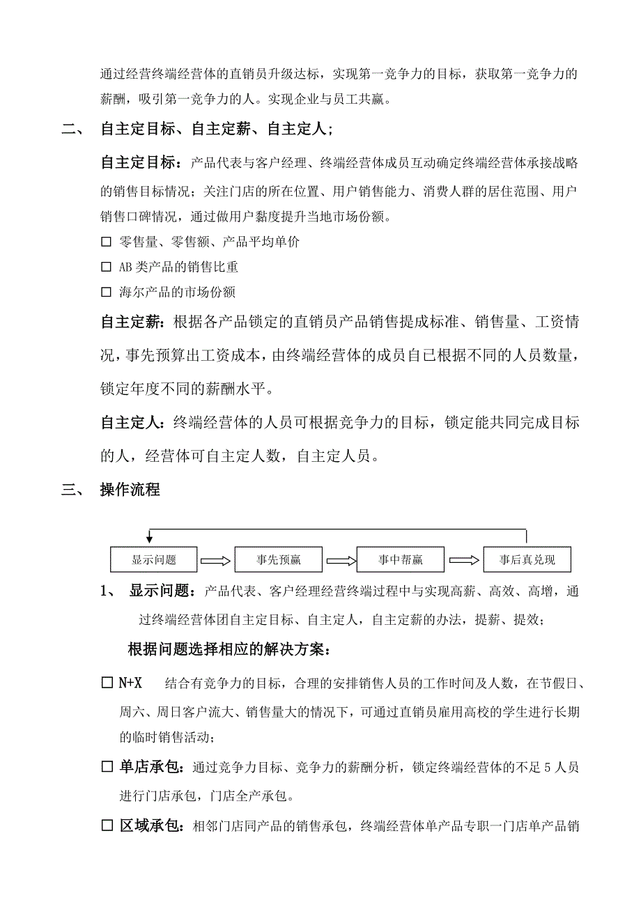 海尔集团终端经营体操作指导手册_第2页