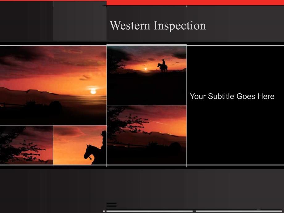 最新精美PPT模板westerninspection_第1页