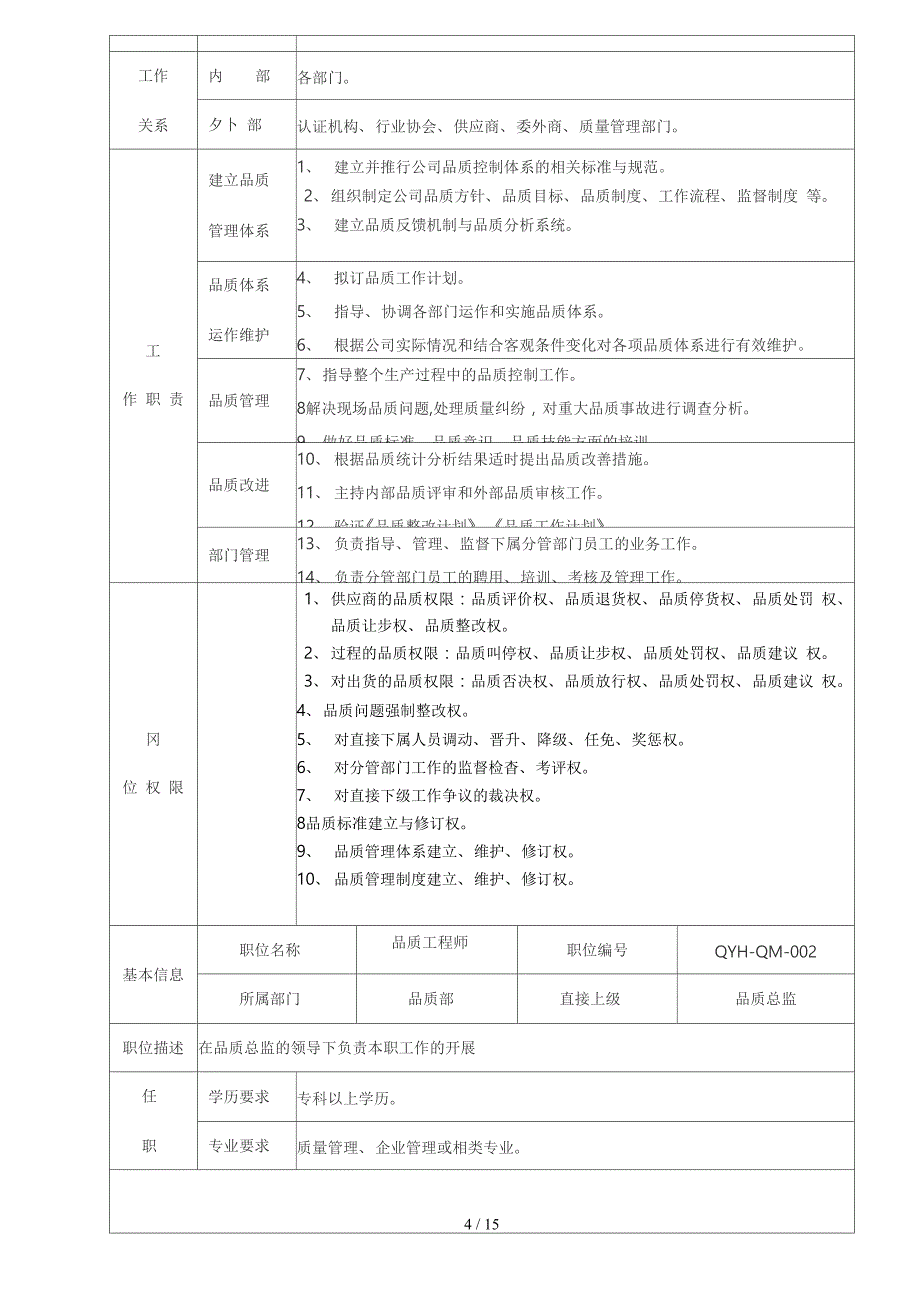 钣金厂品质保证体系_第4页