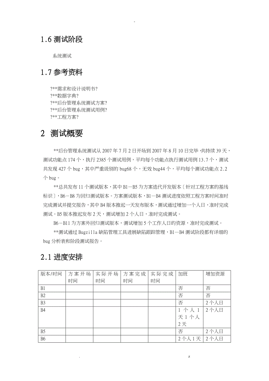 软件测试报告实用_第2页