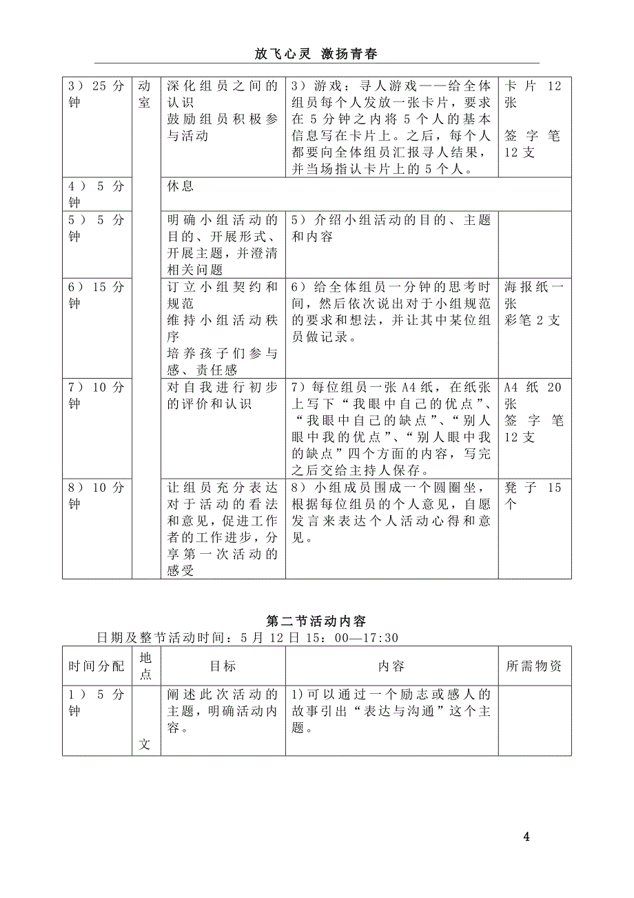 社区青少年小组活动策划书.doc_第4页