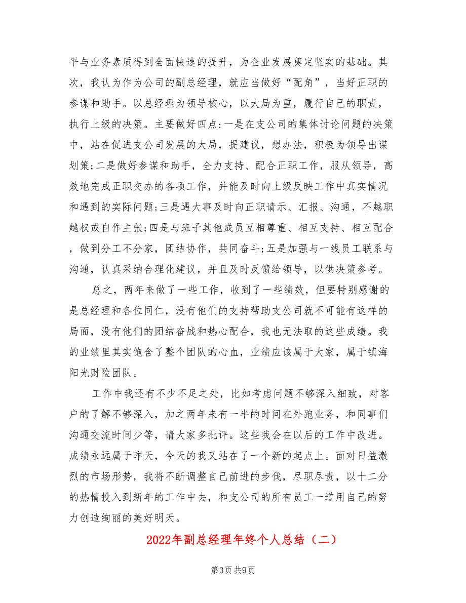 2022年副总经理年终个人总结_第3页