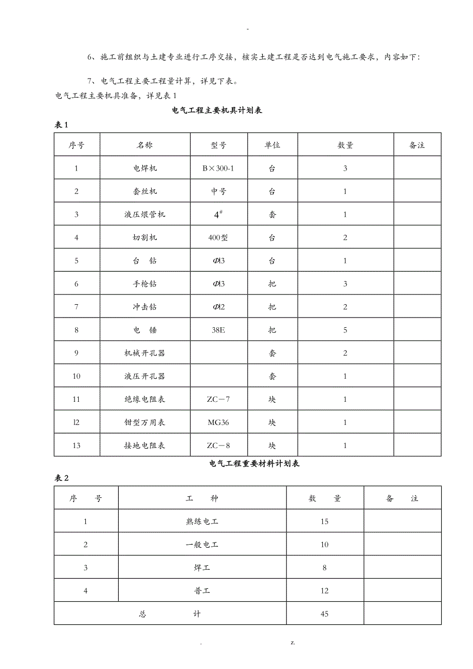 电气工程施工组织设计_第3页