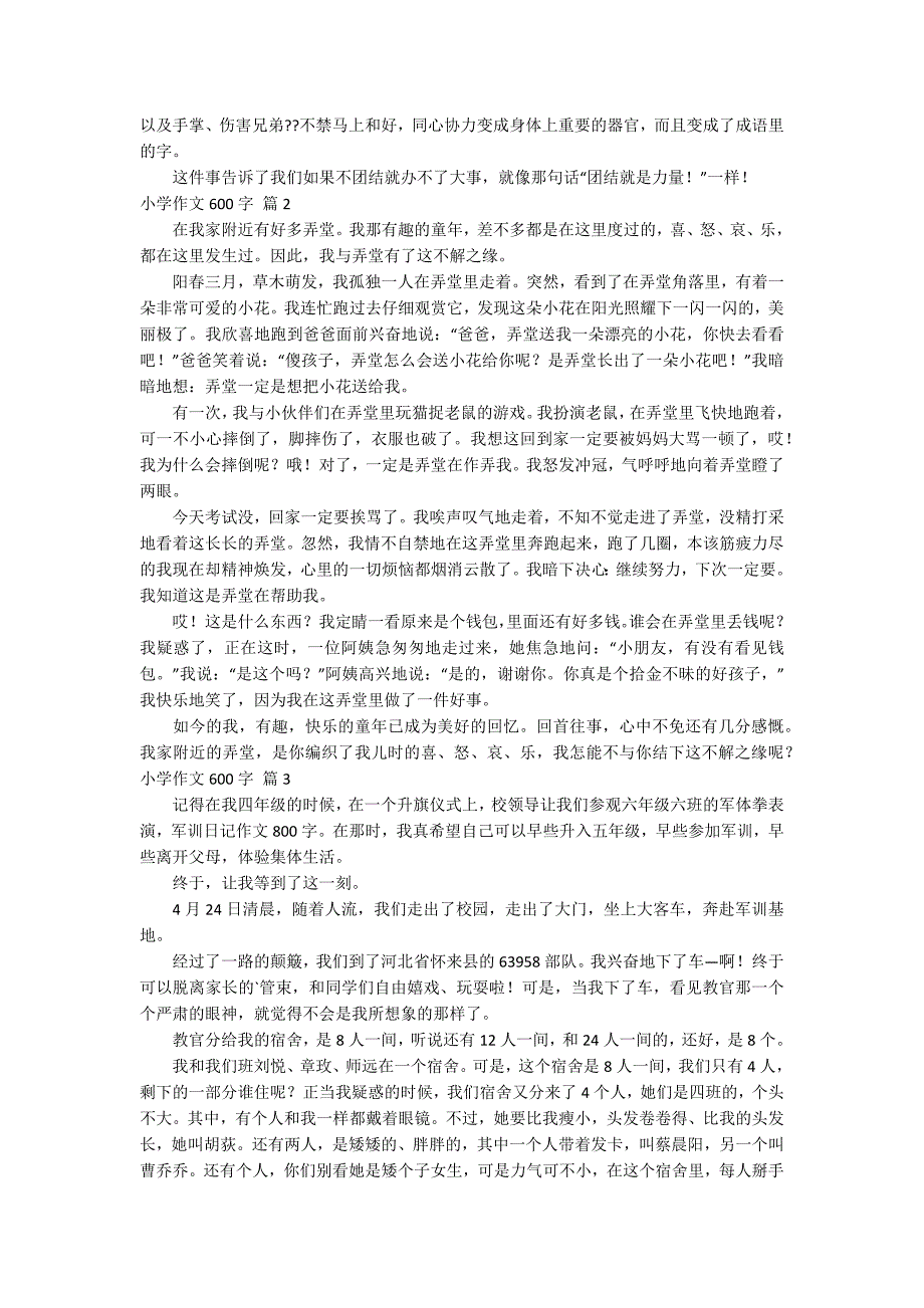 【必备】小学作文600字集合6篇.docx_第2页