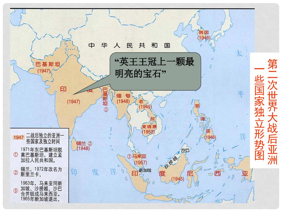 福建省福安五中九年级历史下册 第12课 亚非拉的奋起课件 新人教版_第3页