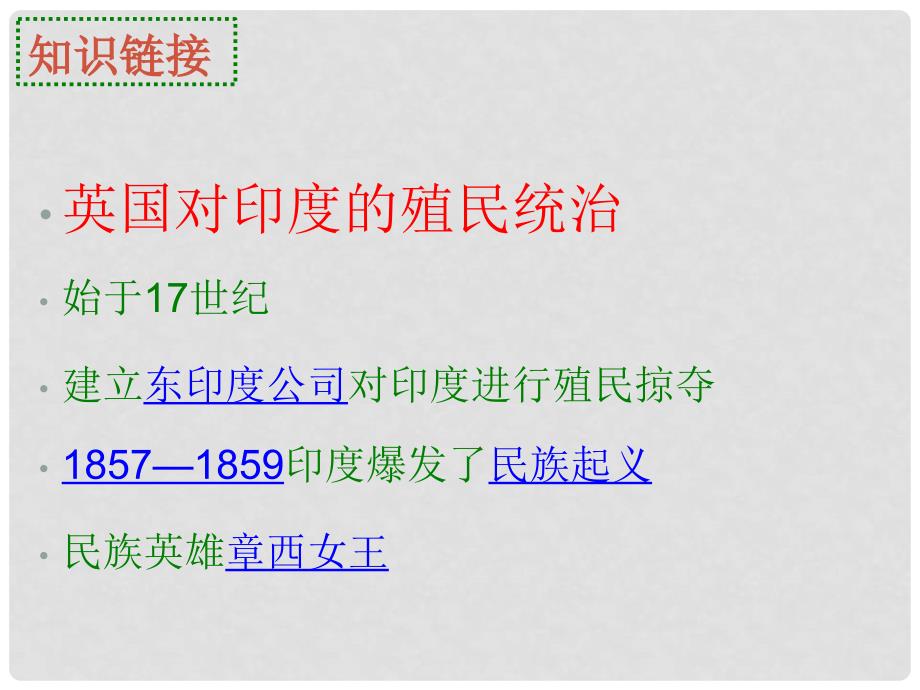 福建省福安五中九年级历史下册 第12课 亚非拉的奋起课件 新人教版_第4页