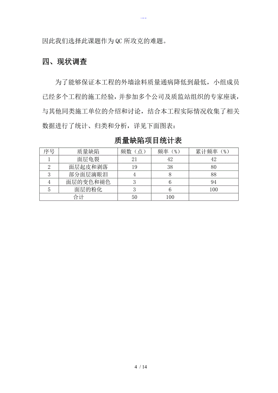 QC成果资料~~外墙涂料_第4页