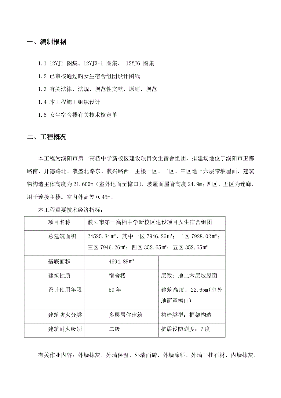 女生宿舍装修施工方案_第4页