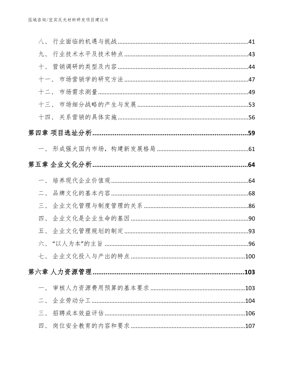 宜宾反光材料研发项目建议书_模板范本_第3页