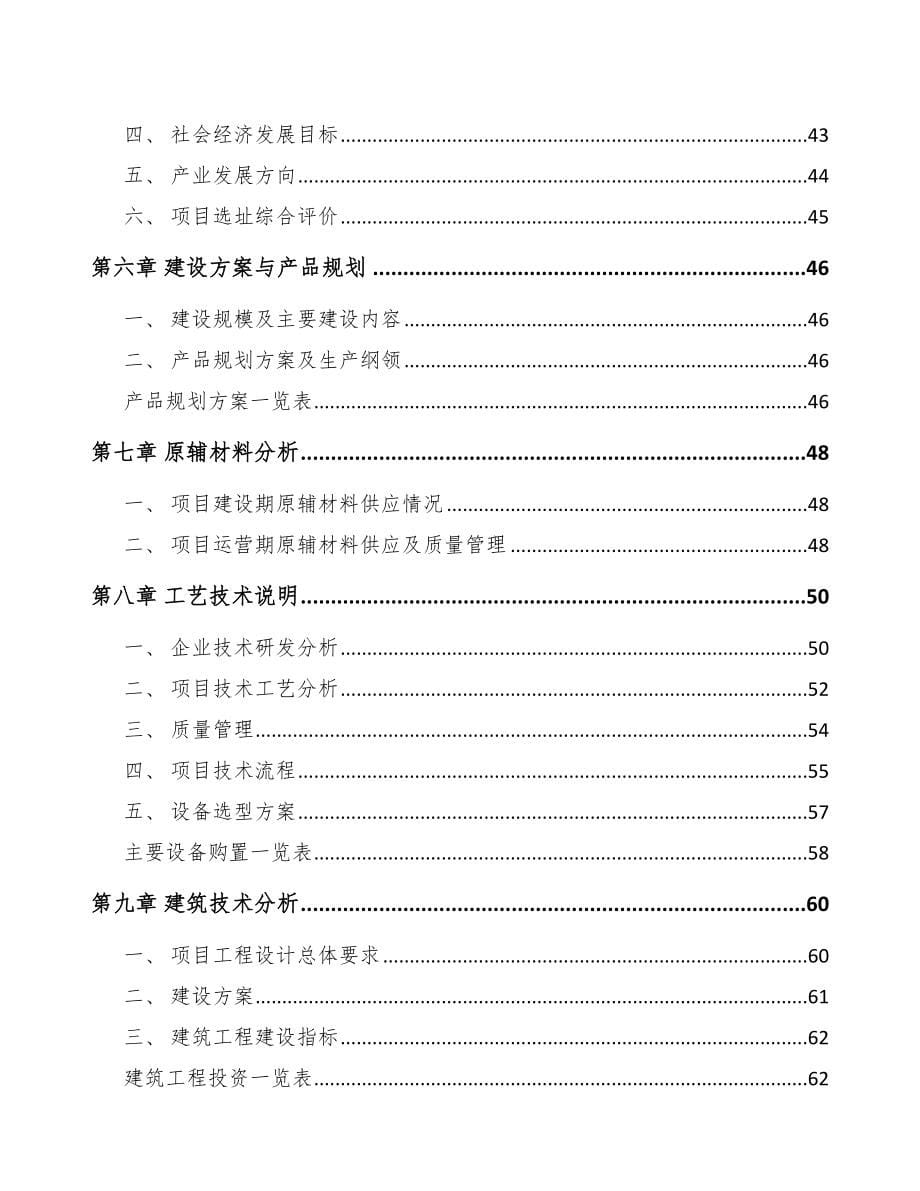 年产xxx万对电池项目可行性分析报告_第5页