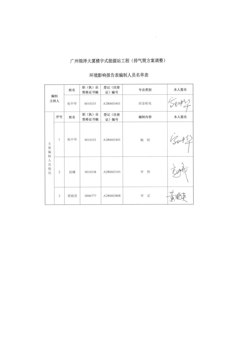 广州锦泽大厦楼宇式能源站工程(排气筒方案调整)建设项目环境影响报告表.doc_第5页