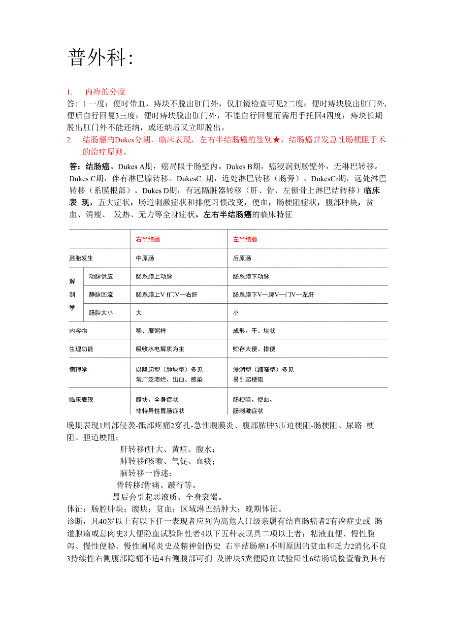 外科学大题总结_第1页