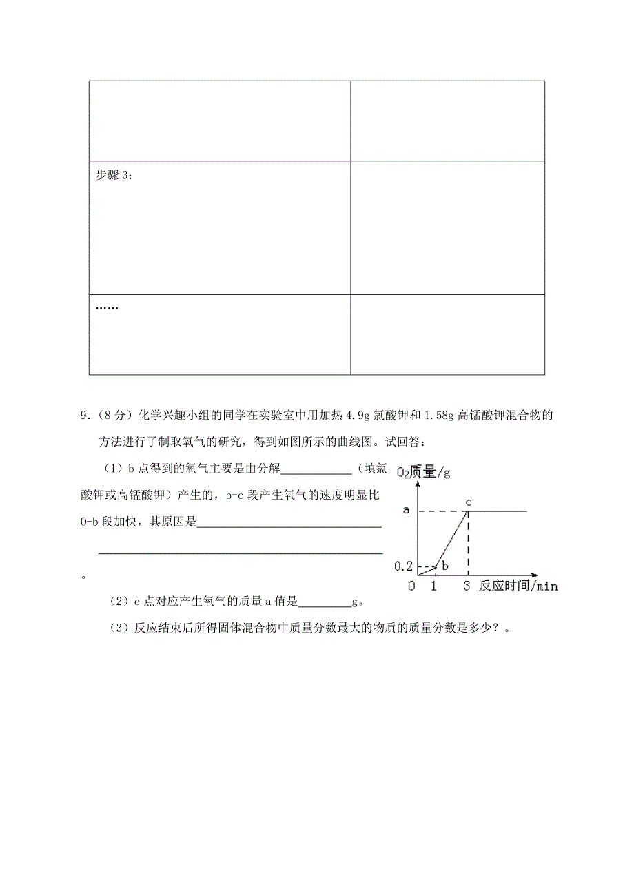 广东省高州市九年级化学竞赛试卷_第4页