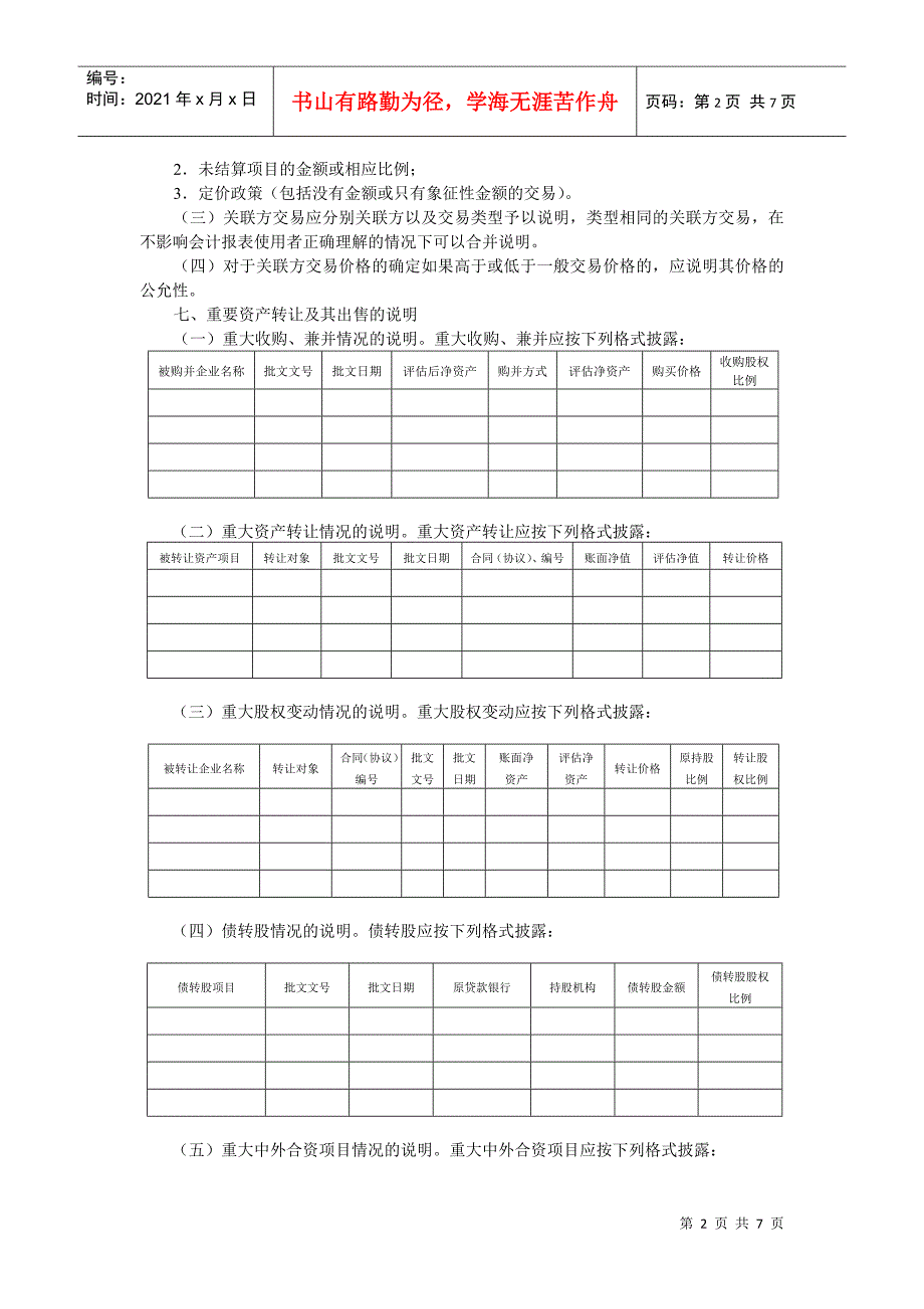 会计报表附注内容提要(1)_第2页