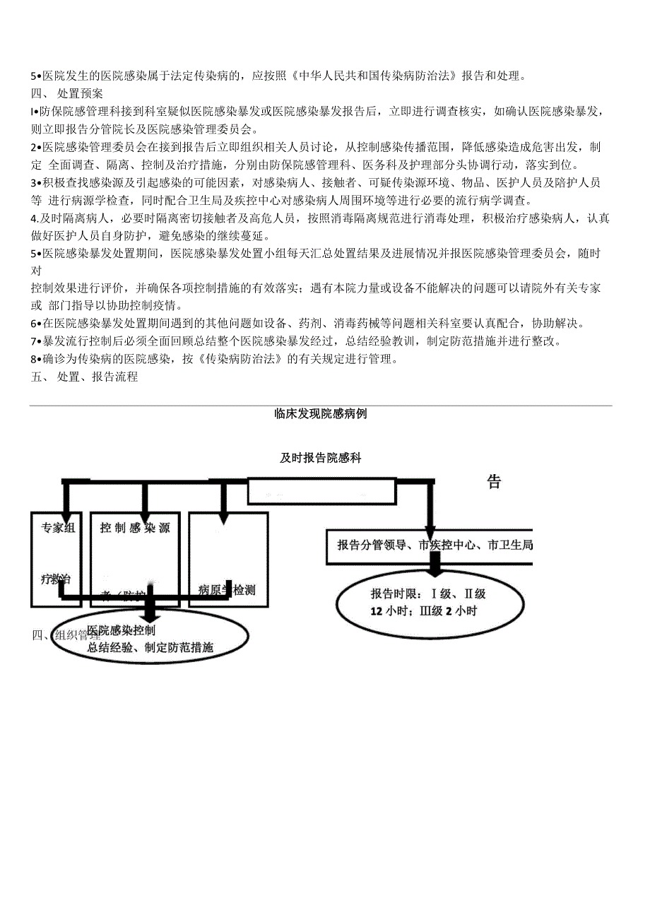 医院感染暴发报告和处置预案培训记录_第2页