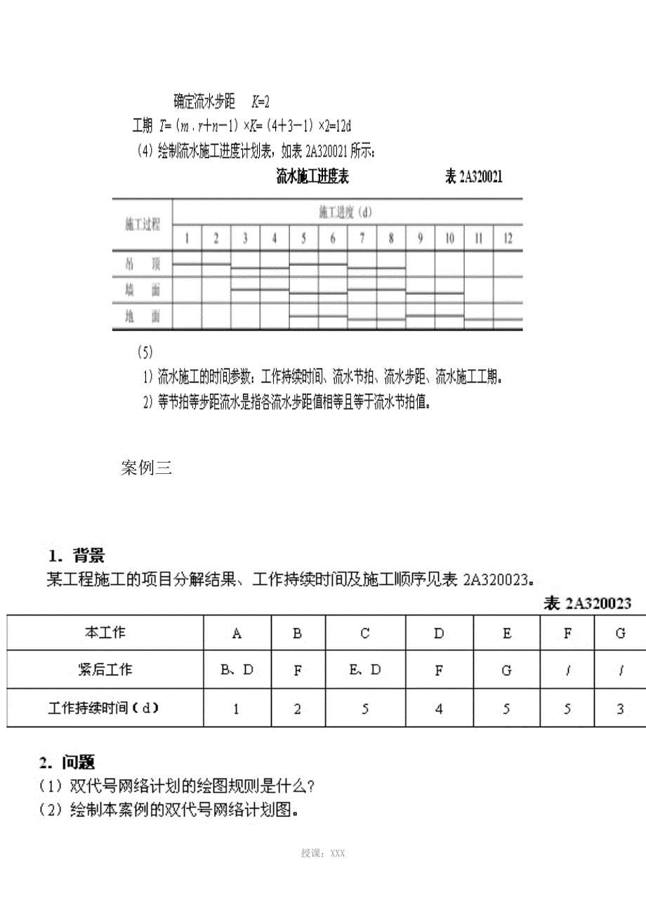 施工组织复习题_第5页