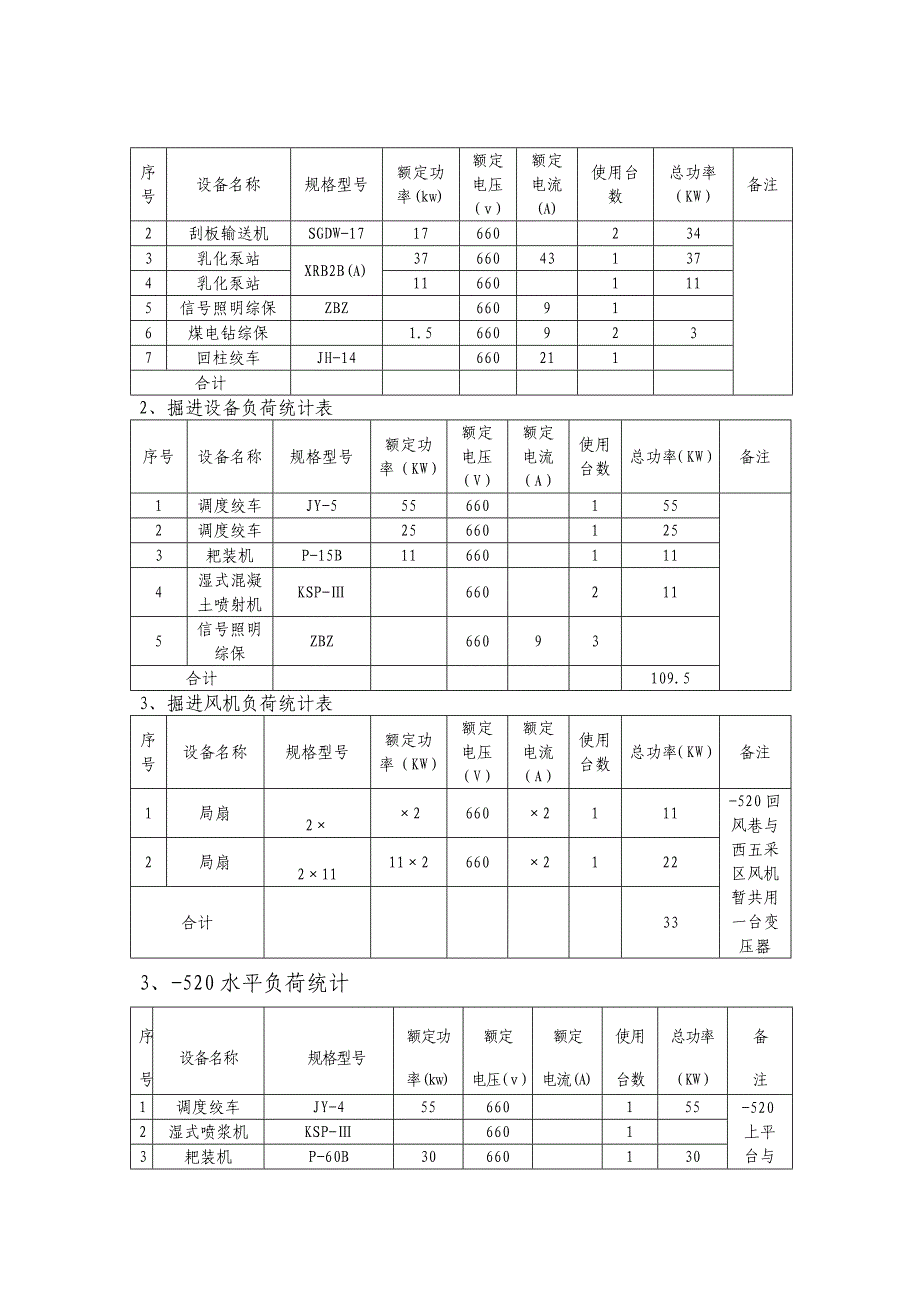 某煤矿采区变电所供电设计_第3页