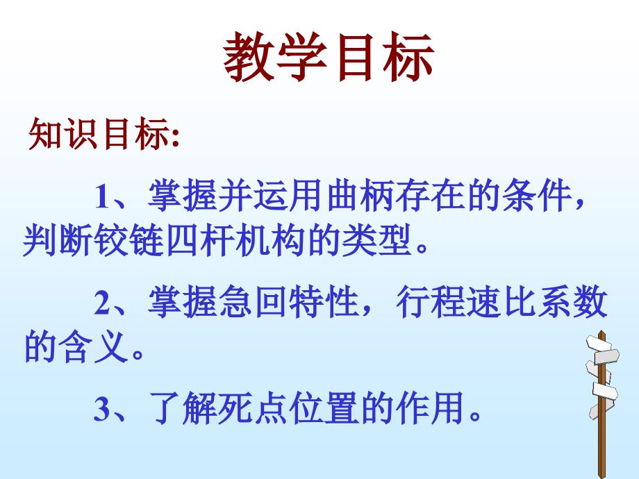 铰链四杆机构的特性ppt课件_第3页