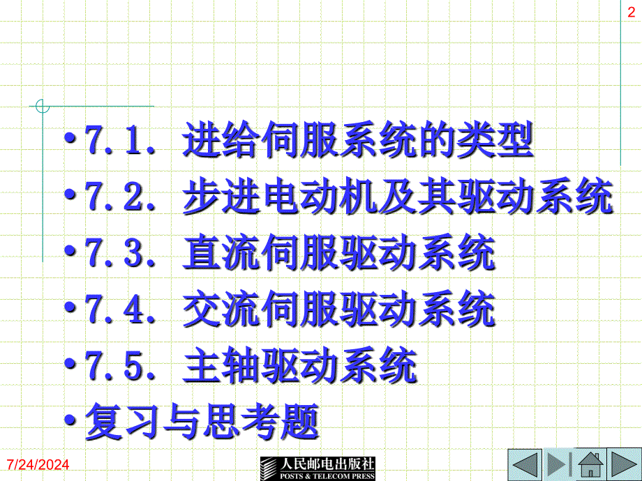 数控技术第七章数控机床的伺服系统_第2页