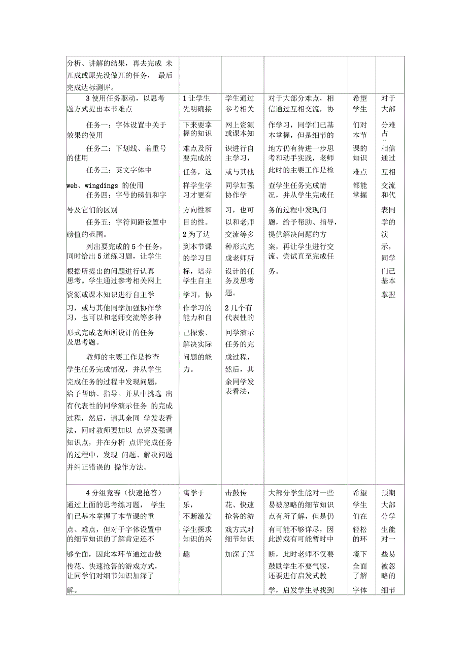 《版式的设计》教学设计_第4页