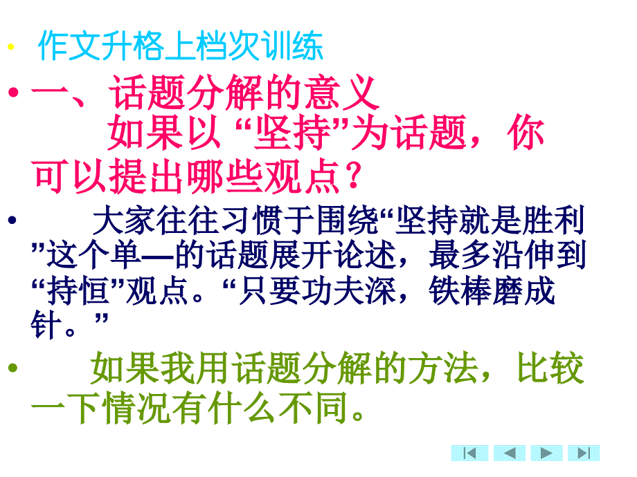 高考议论文话题的分解.ppt_第3页