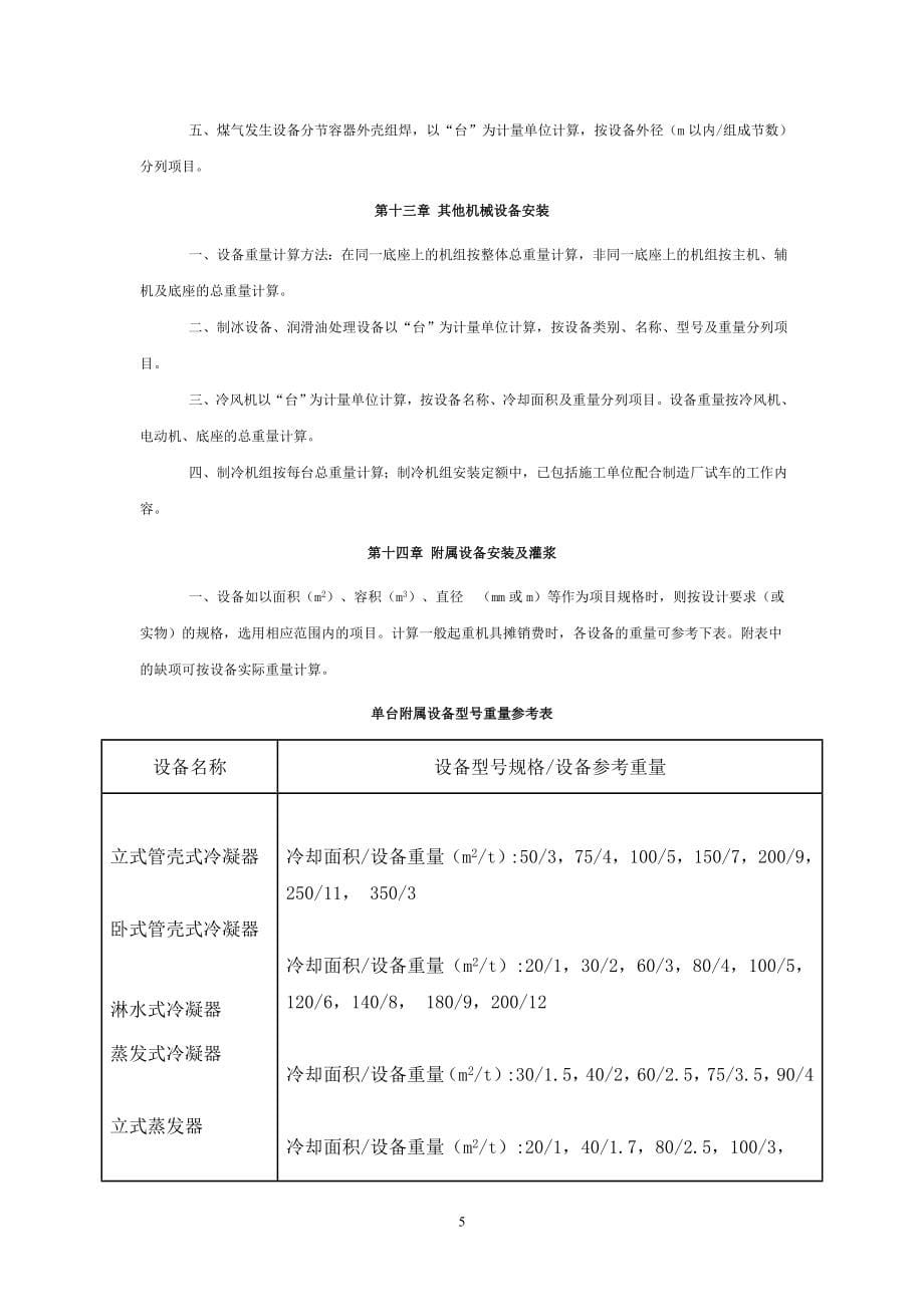 2004年江苏省安装工程计价表-计算规则_第5页