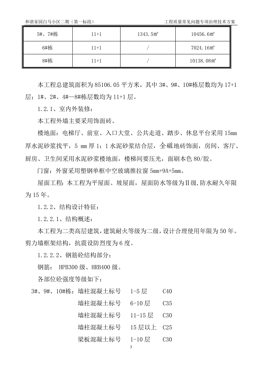 住宅工程质量常见问题专项治理技术方案(新)_第4页