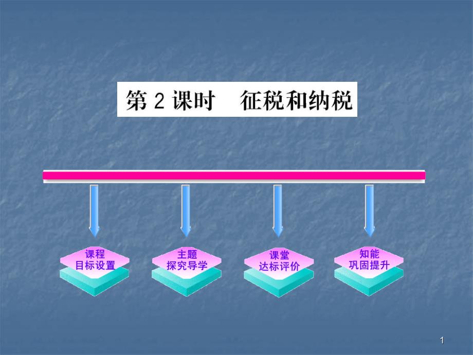 征税和纳税ppt课件_第1页