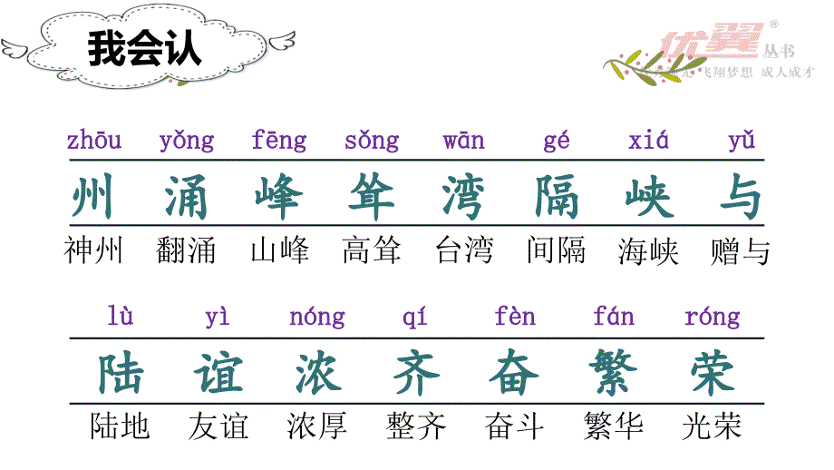 课堂教学课件识字1神州谣_第3页