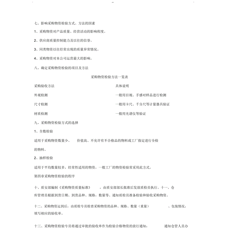 采购质量控制管理制度_第3页