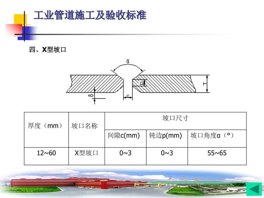 管道焊接件的常见坡口及尺寸_第5页