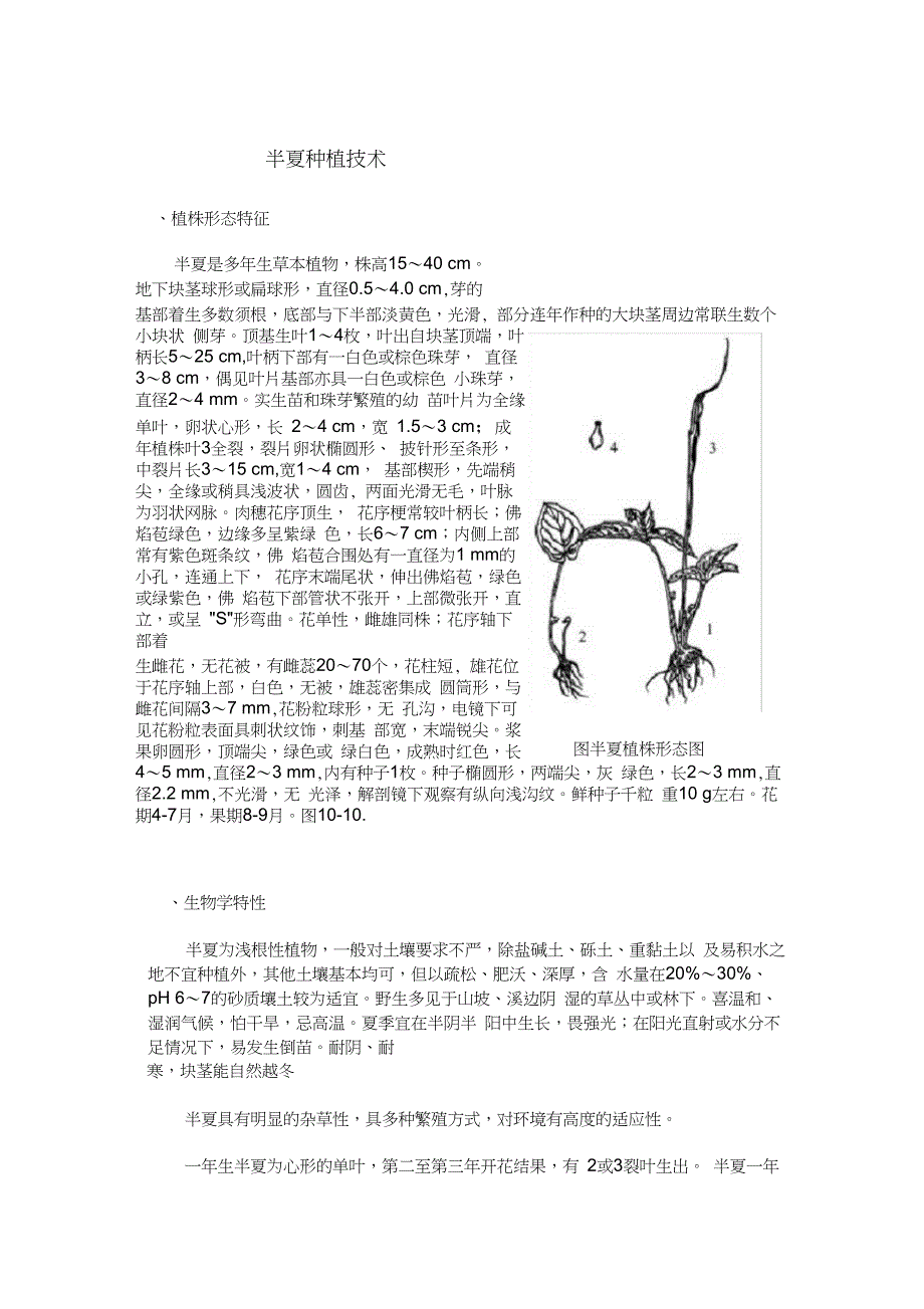 半夏种植技术_第1页