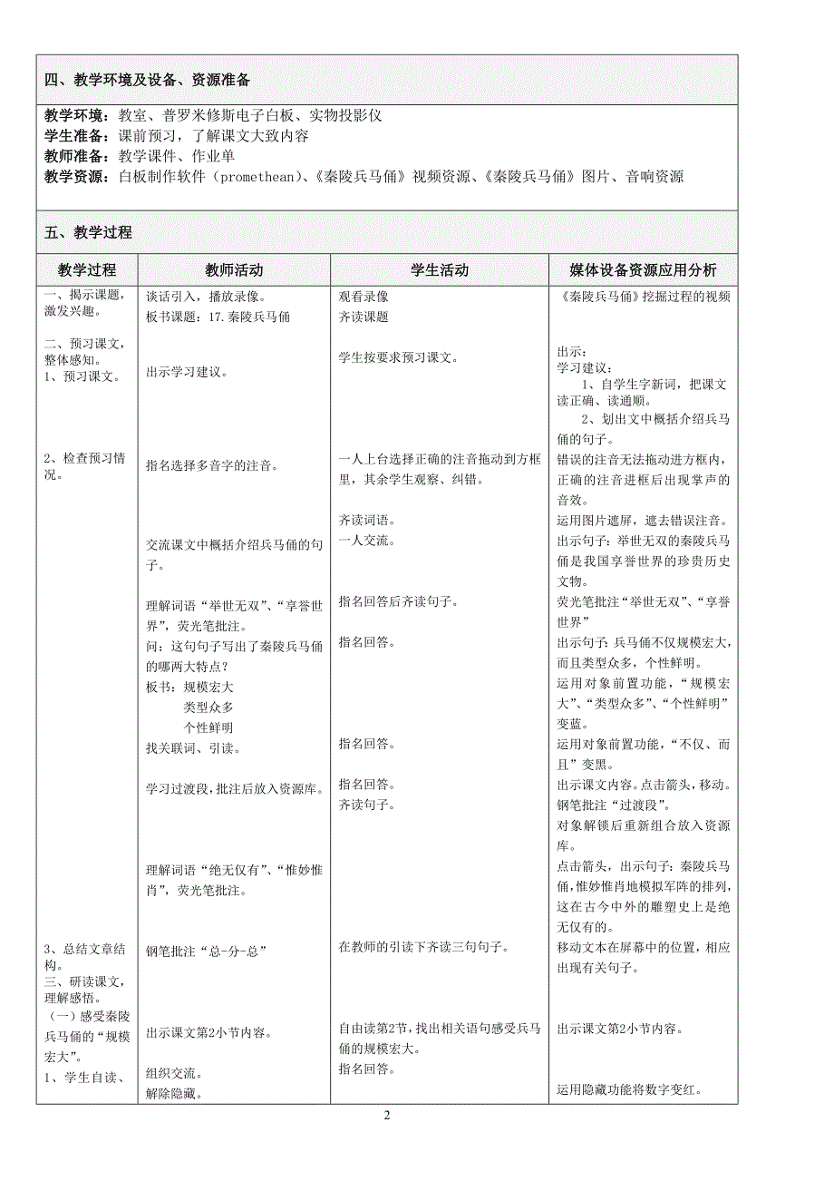 秦兵马俑教案精品教育_第2页