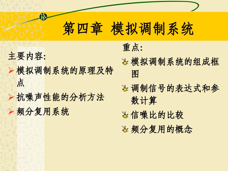 通信原理模拟调制系统教学课件PPT_第1页