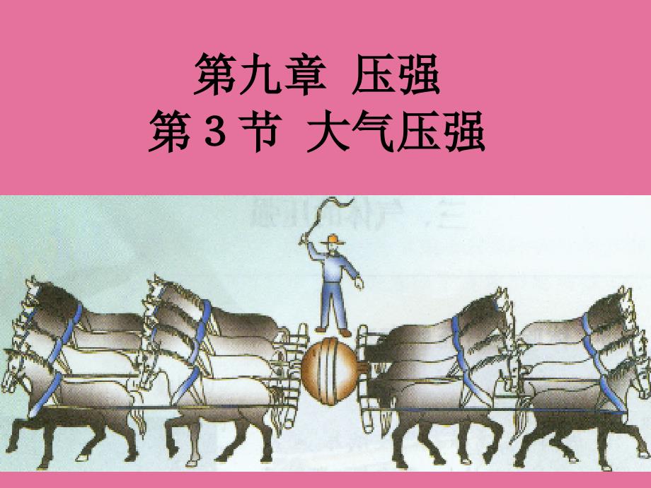 八年级物理下册93大气压强新人教版ppt课件_第1页