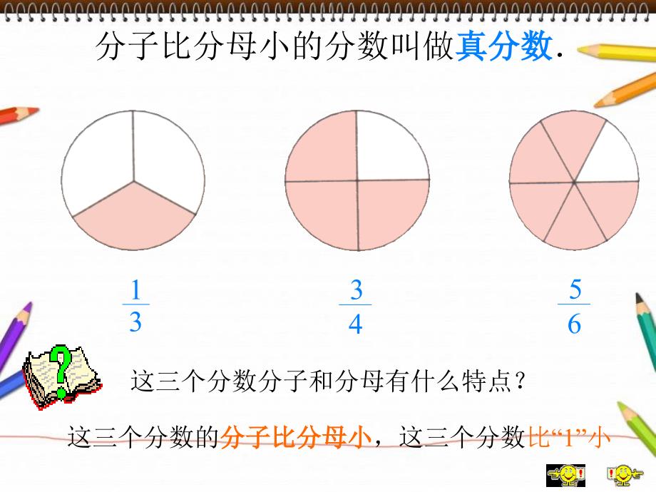 人教版五年级数学下册第四单元真分数和假分数ppt11_第4页