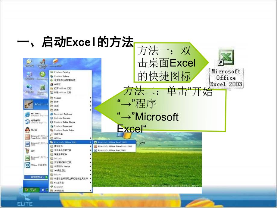 初识电子表格Excel公开课ppt课件_第4页