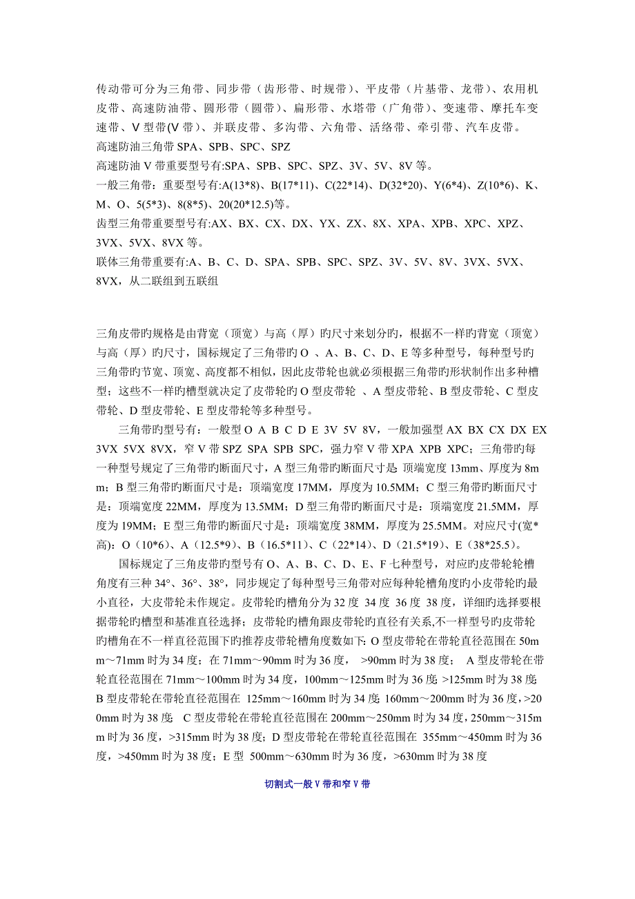 同步带分类_第1页