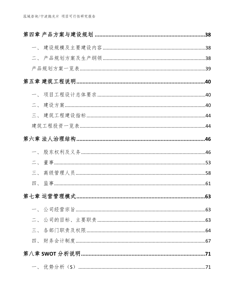 宁波抛光片 项目可行性研究报告【模板参考】_第3页