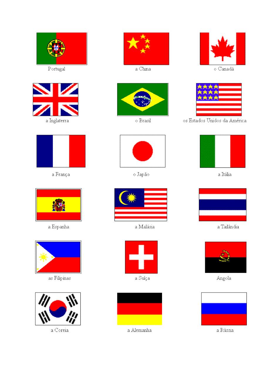 澳門教育暨青年局葡萄牙語教材-U1國家、國籍和語言_第3页