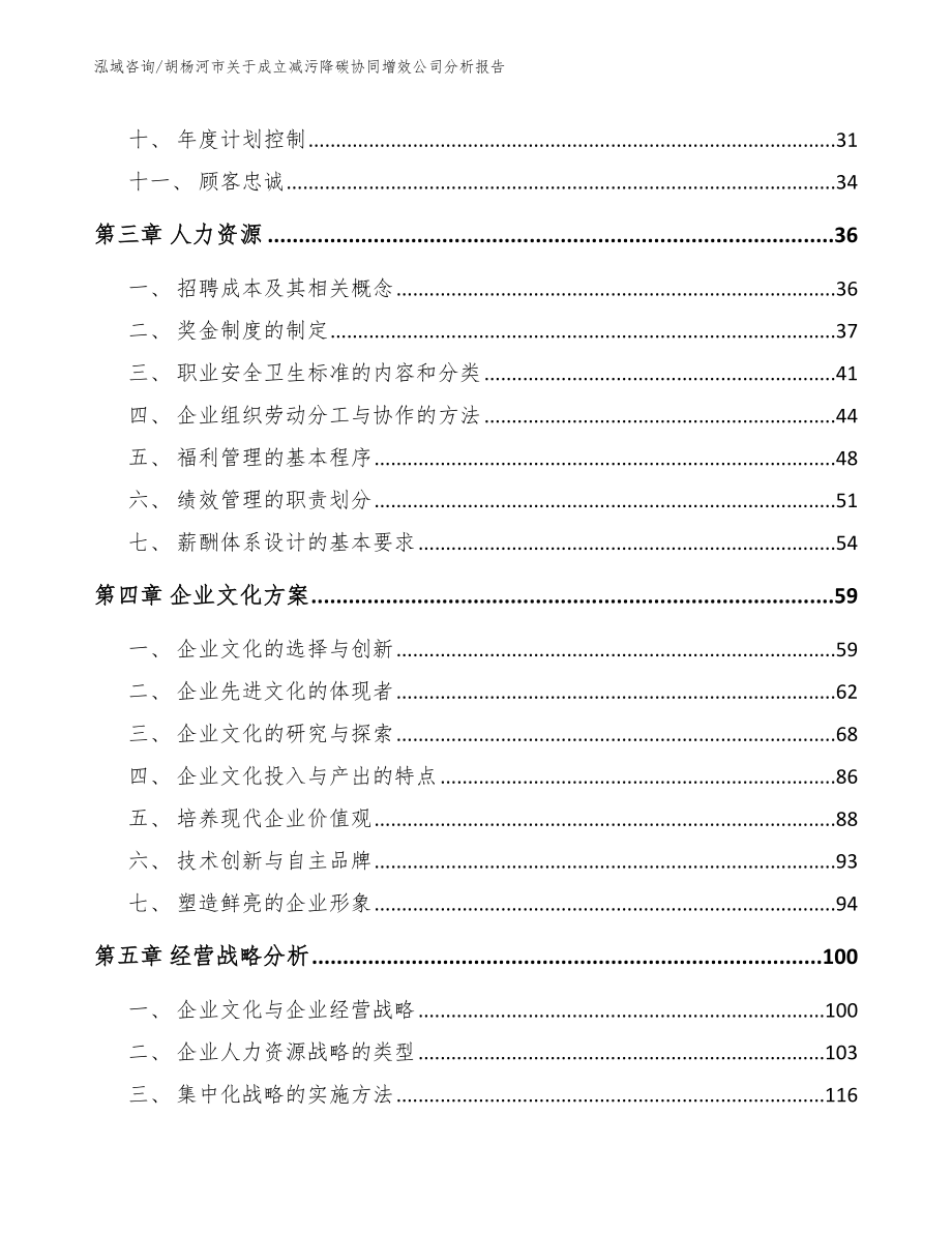 胡杨河市关于成立减污降碳协同增效公司分析报告【模板范文】_第4页