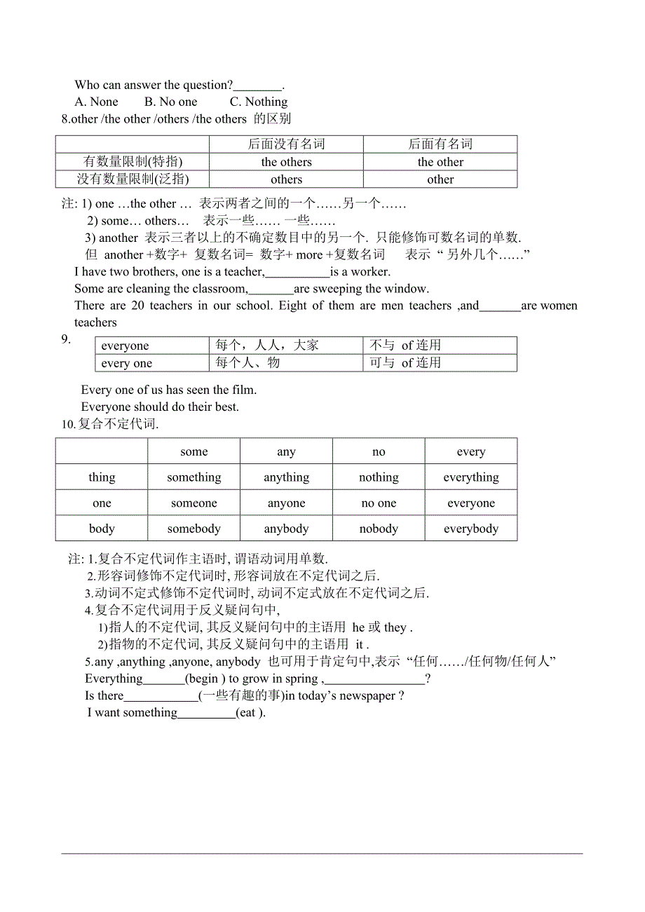 (完整版)中考英语代词知识点总复习(最新整理)_第4页