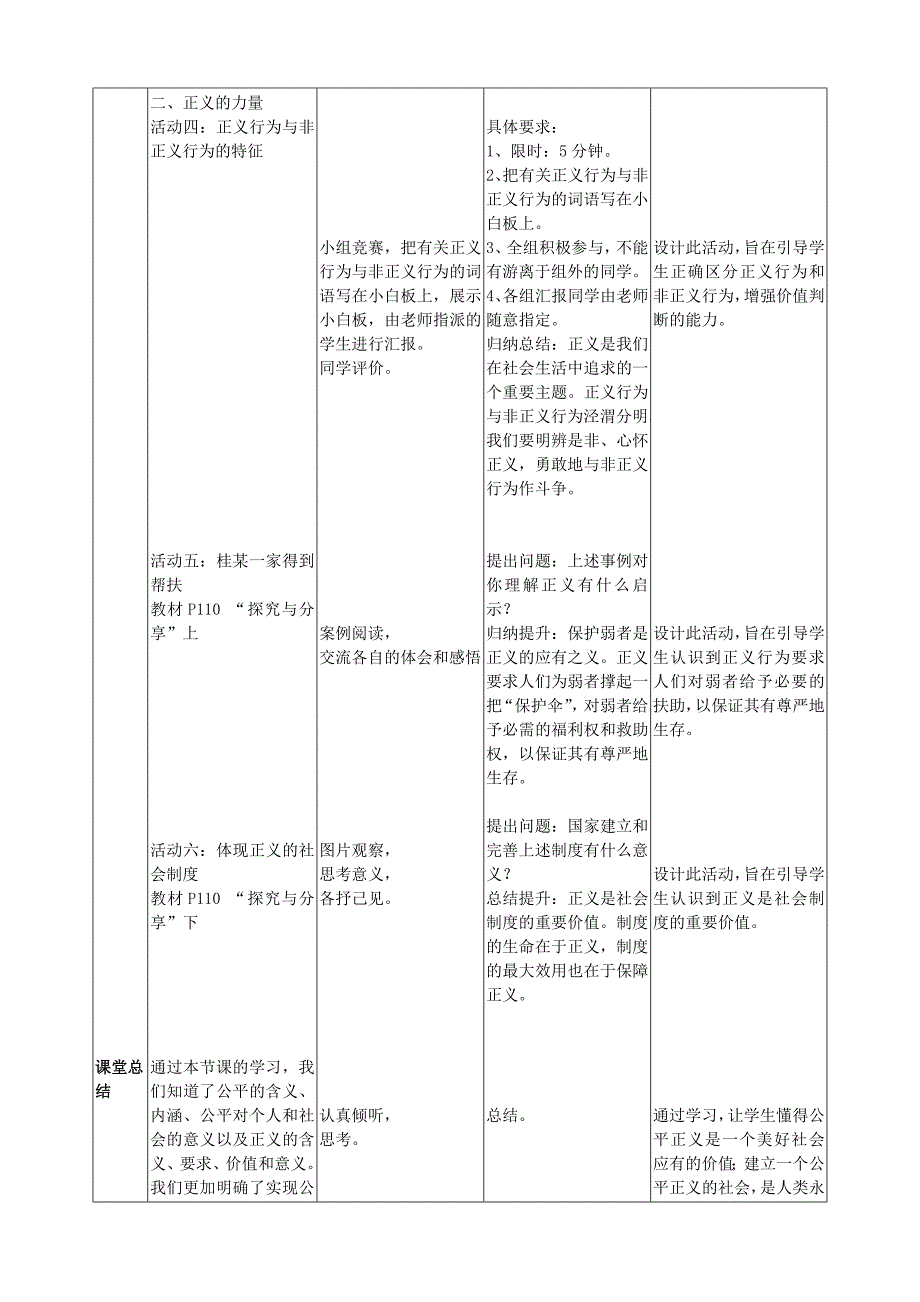 八下道德与法治教学设计_第3页