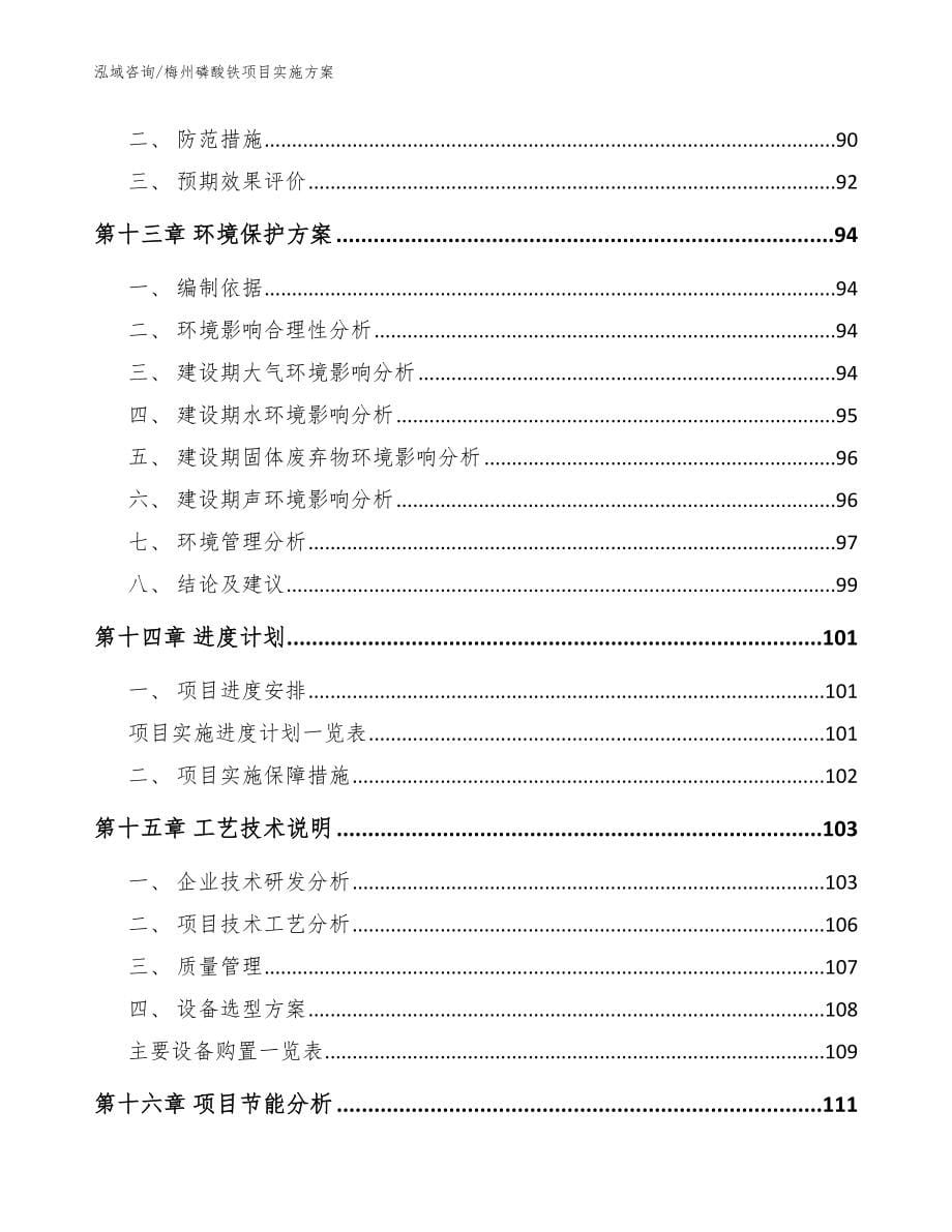 梅州磷酸铁项目实施方案_第5页