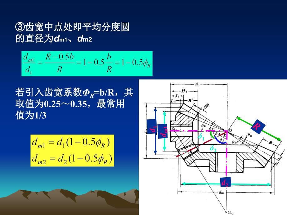 直齿锥齿轮计算课件_第4页